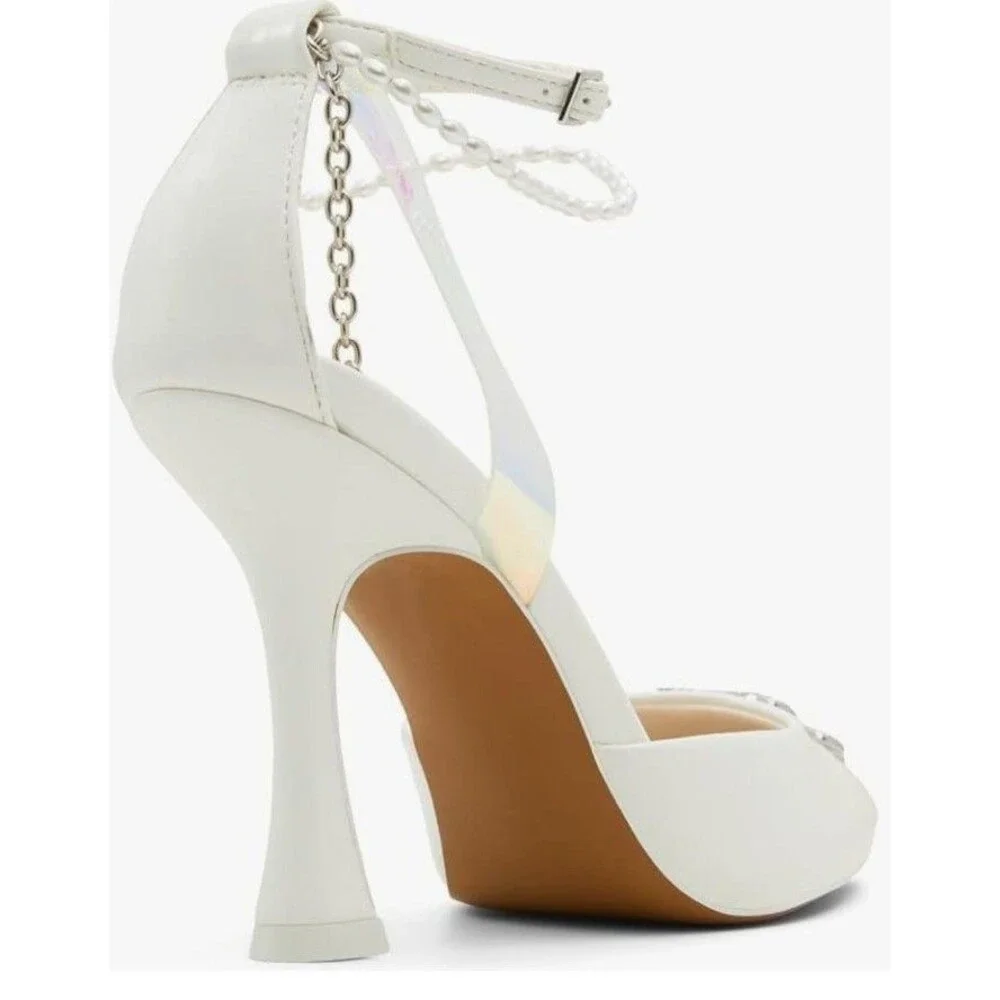 NEW! Women's Call It Spring White High Heel Pumps, Size 10